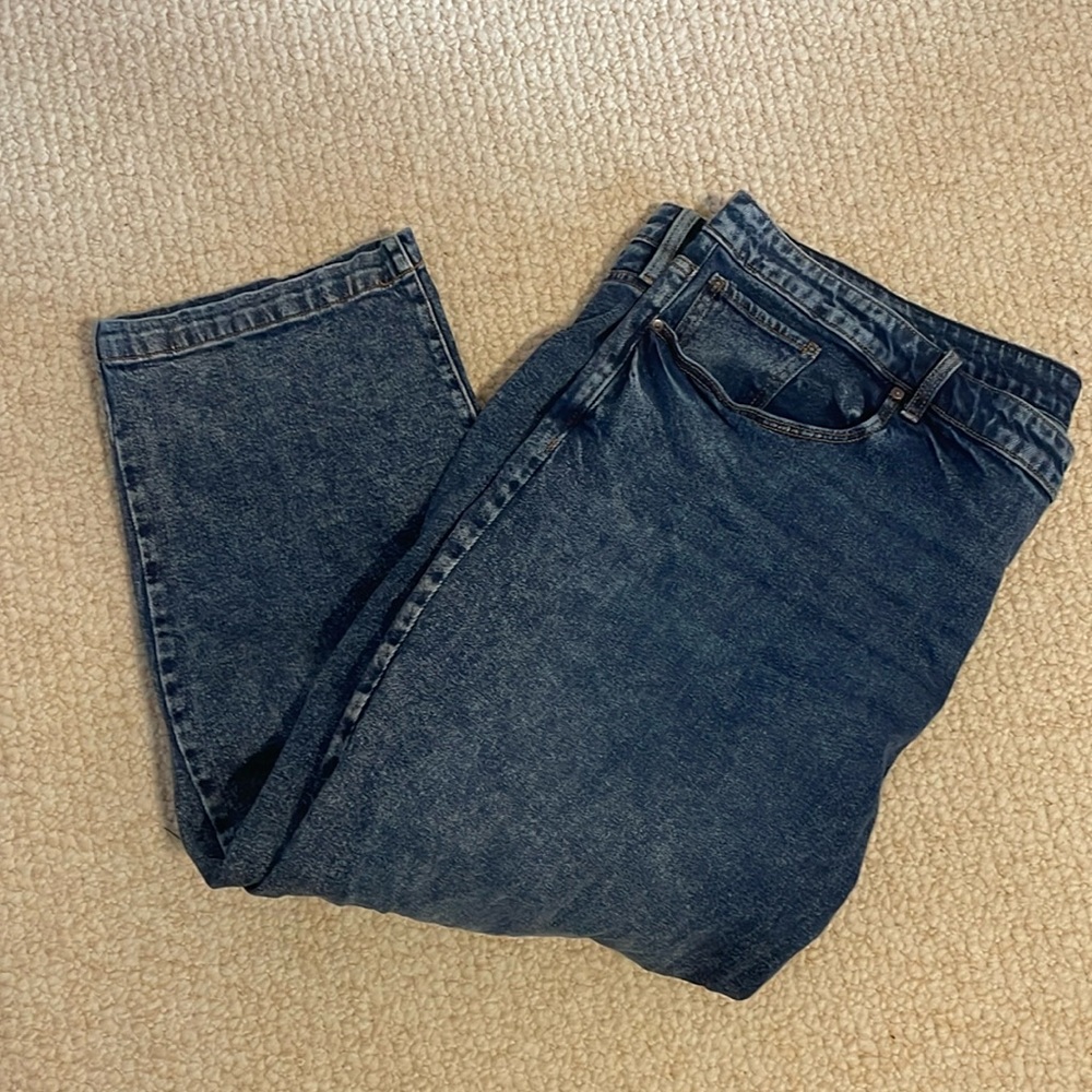 Lane Bryant jeans - 28 - stone wash look